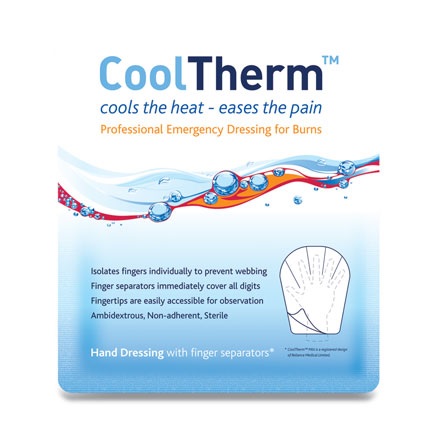 CoolTherm rukavice - při popáleninách ruky