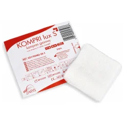 ZARYS KOMPRI lux S - sterilní komprese z gázy 5 x 5 cm (obálka po 2 ks)