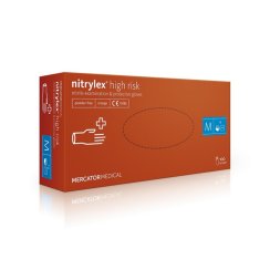 NITRYLEX High Risk vel. S - prodloužené nitrilové rukavice 100 ks (exp.10/2024)