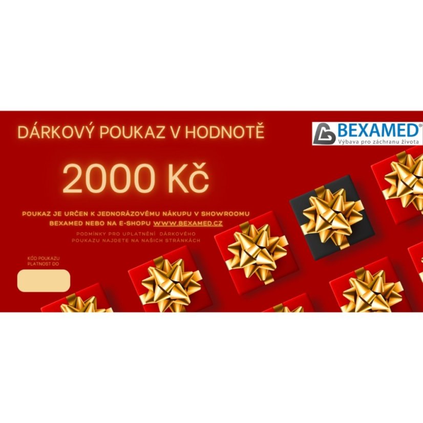 Dárkový poukaz CLASSIC tištěný