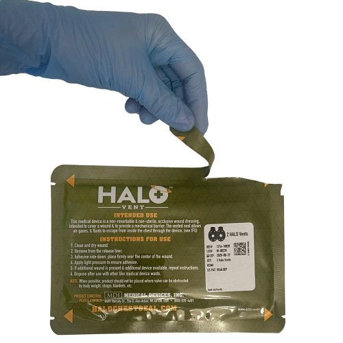 Halo VENT (IFAK) twinpack - hrudní krytí s ventilem (2ks)