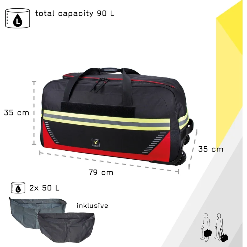 TEE-UU TROLLEYBAG EVO rozměry
