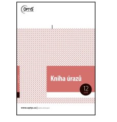 Kniha úrazů - tiskopis pro firemní lékárničky