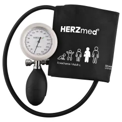 HERZmed aneroidní tlakoměr PRO I Black
