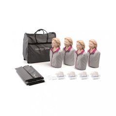 Little Anne QCPR 4 ks - sada resuscitačních figurín