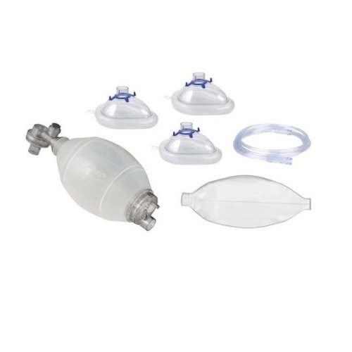 Resuscitační set AERObag SEBS se 3 maskami (3, 4, 5)