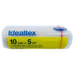 Idealtex 10 cm x 5 m – pružné obinadlo