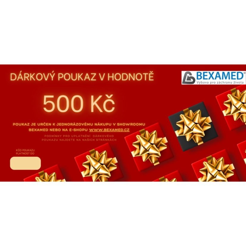 Dárkový poukaz CLASSIC tištěný