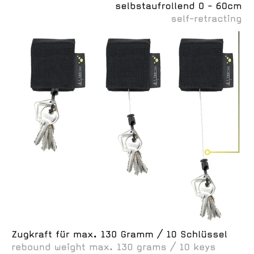 TEE-UU REWIND Key Holder - samonavíjecí držák klíčů