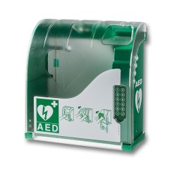 AIVIA 210 OUTDOOR - AED skříňka s alarmem, kódovým zámkem, vyhříváním, trafem