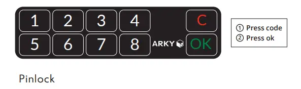 ARKY CORE PLUS  - venkovní AED skříňka s alarmem a PIN zámkem