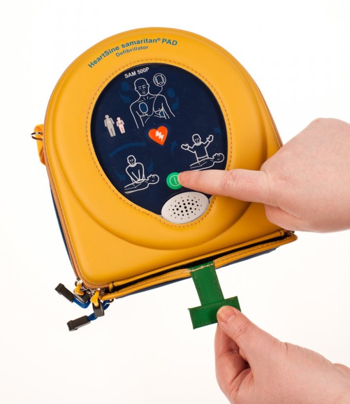 AED Defibrilátor HeartSine PAD 500P s KPR navigací
