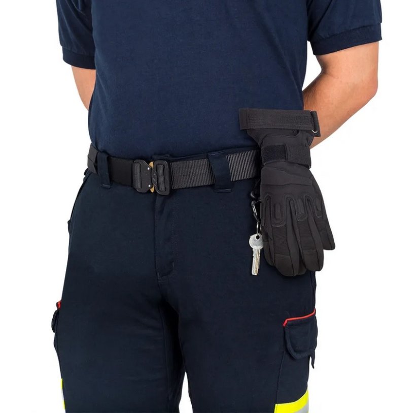 GLOVE'S - opaskový držák na rukavice - Barva: BLACK (černá)