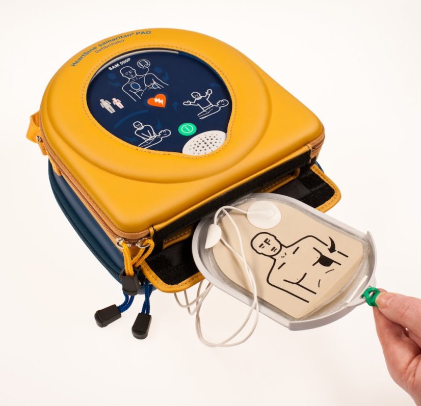 AED Defibrilátor HeartSine PAD 500P s KPR navigací