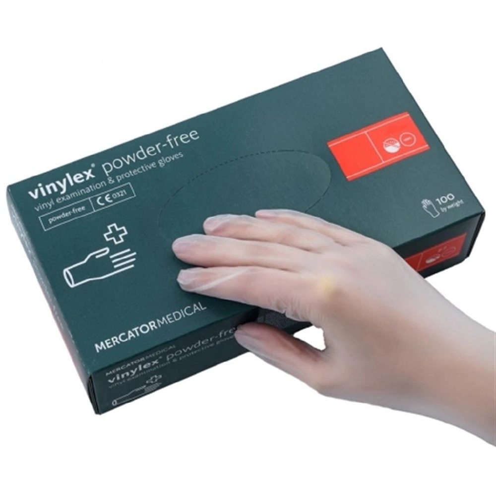 VINYLEX PF - vinylové rukavice 100 ks transparentní ochranné ...