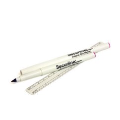 Kožní popisovač Securline s pravítkem (sterilní)