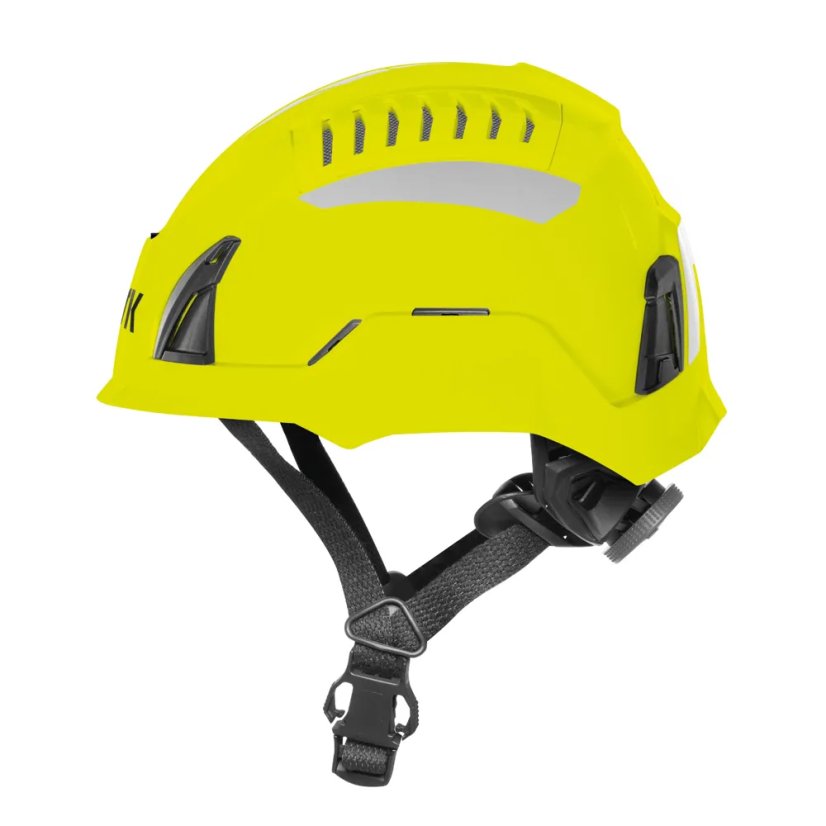 KASK QUANTUM CABRIO GEN2 - Barva: YELLOW FLUO/RED (žlutá fluorescenční/červená)