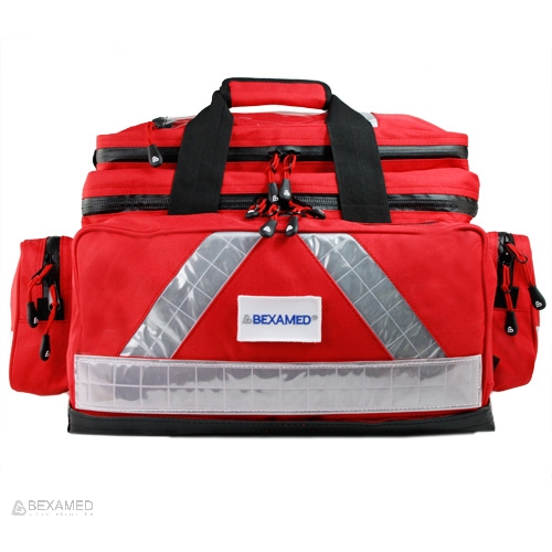 Brašna HERZmed WaterStop Ultra - vybavená PROFI - Barva: RED (červená)