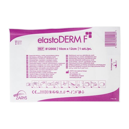 ELASTODERM F – krycí fólie 10 x 12 cm