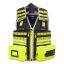 E-VEST'S - záchranářská vesta (odepínatelné kapsy) - Velikost: L/XL červená