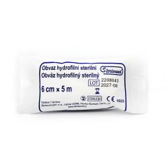 Obinadlo hydrofilní sterilní 6 cm x 5 m