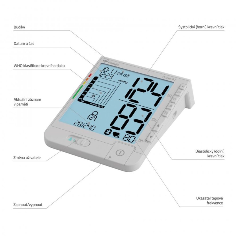 Tlakoměr Truelife Pulse BT
