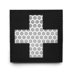 Reflexní nášivka Velcro Medic Cross 5 cm