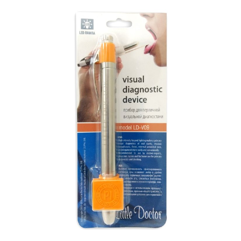 Diagnostická svítilna Little Doctor - Barva: ORANGE (oranžová)