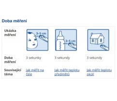 Thermoval baby - bezdotykový teploměr infračervený