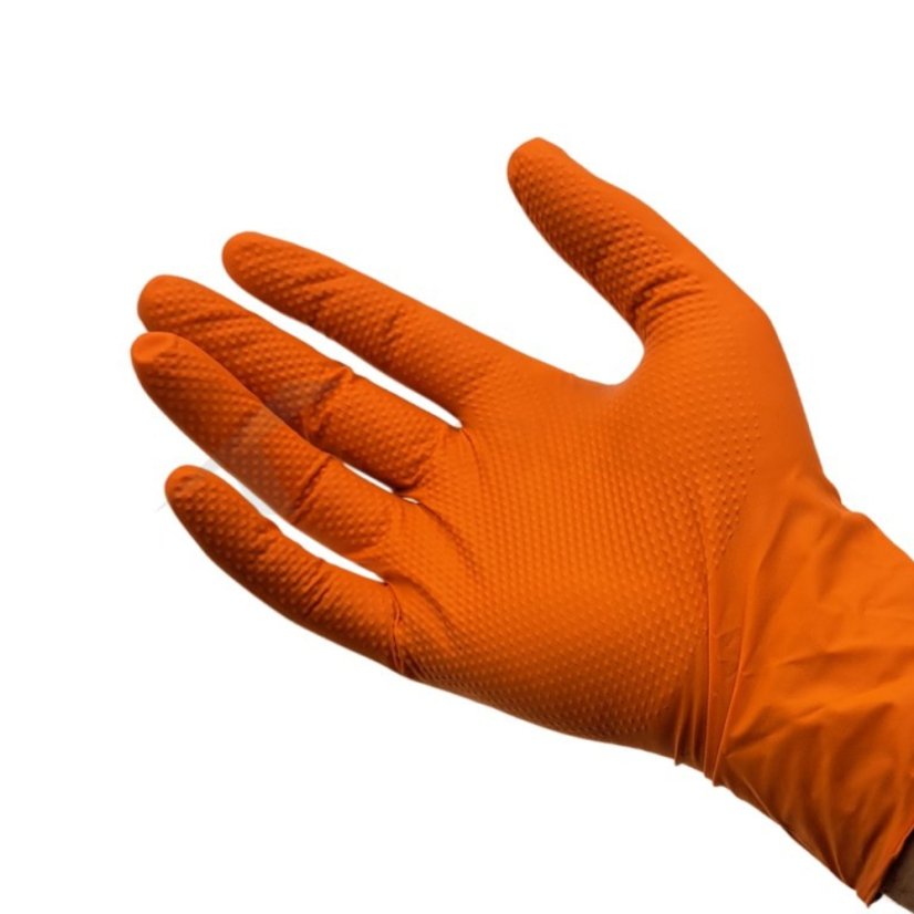 MERCATOR GoGrip Orange - nitrilové zesílené rukavice