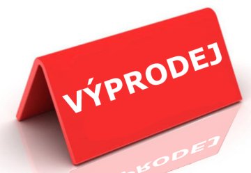Výprodej,  čištění skladu.