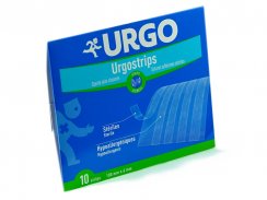 Náplast Urgo Strips 100x6 mm stehy 10 ks