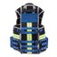 E-VEST'S - záchranářská vesta (přišité přední kapsy) - Velikost: S/M červená