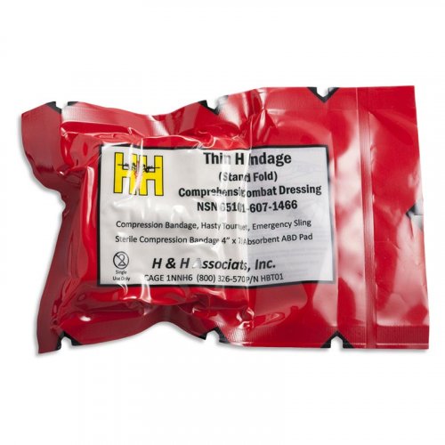 H-Bandage FLAT FOLDED - tlakový taktický obvaz H&H