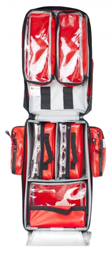 HERZmed WaterStop Pro PLANE - záchranářský batoh - Barva: RED (červená)