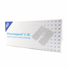 Pharmapore I.V. - krytí s výřezem 6 cm x 7 cm (100 ks)