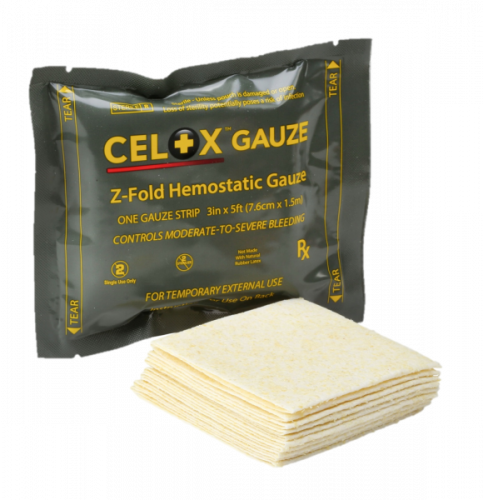 CELOX Z - hemostatická gáza 1,5 m