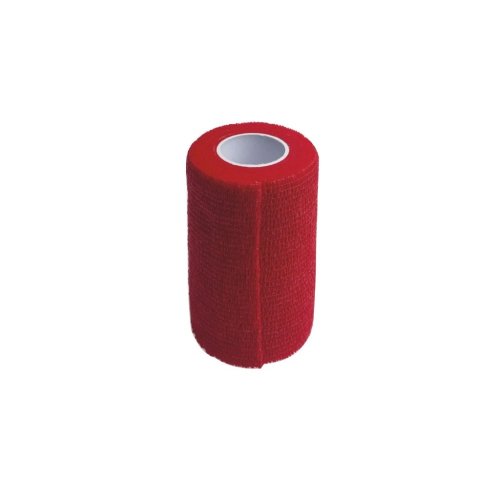 KineMAX elastické obinadlo 10 cm x 4,5 m červené (exp. 29.9.2025)