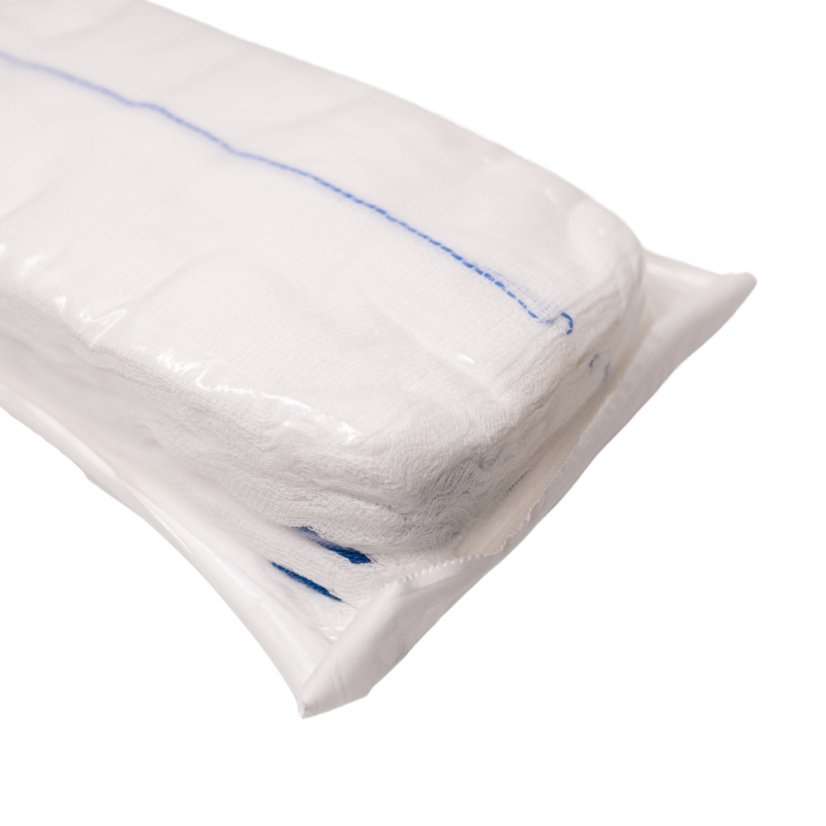 Břišní rouška SERVI lux 8-vrstvá  S 45 cm x 45 cm (balení po 5 ks)