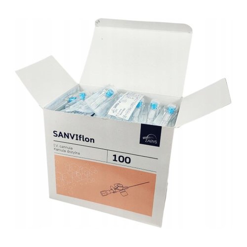SANVIflon - I.V. kanyla s portem 100 ks