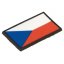 Nášivka Velcro 3D Česká vlajka