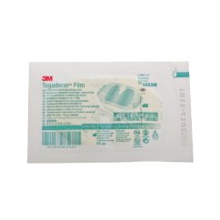 3M Tegaderm I.V. transparentní filmové krytí 6x7 cm s výřezem 1623W