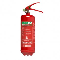 Hasicí přístroj pro hašení požáru lithiových baterií LITH EX2
