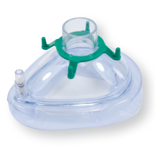 Anesteziologická a resuscitační maska PVC - Velikost: Velikost 5