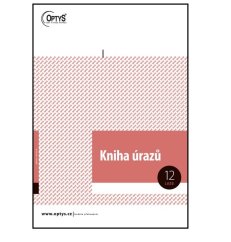 Kniha úrazů - tiskopis pro firemní lékárničky