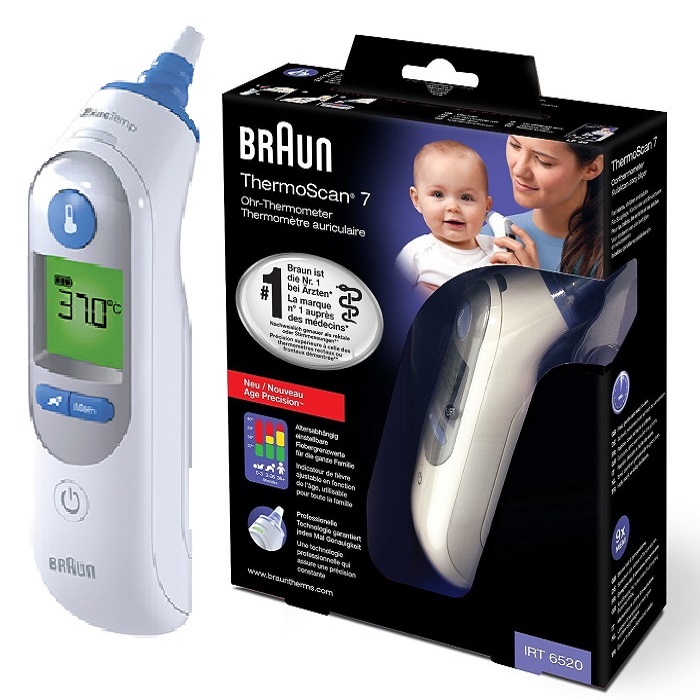 Náhradní krytky pro ušní teploměr Braun Thermoscan 200 ks