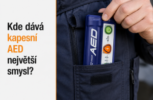 Kde dává kapesní AED největší smysl?