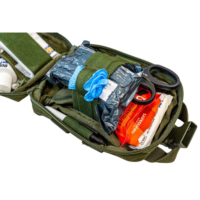 MotoIFAK MAX - pouzdro na motorku s náplní - Barva: OD GREEN (vojenská zelená)