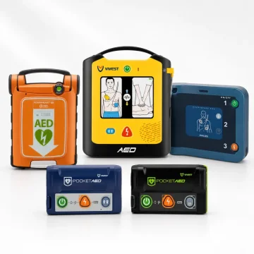 AED  - automatické externí defibrilátory