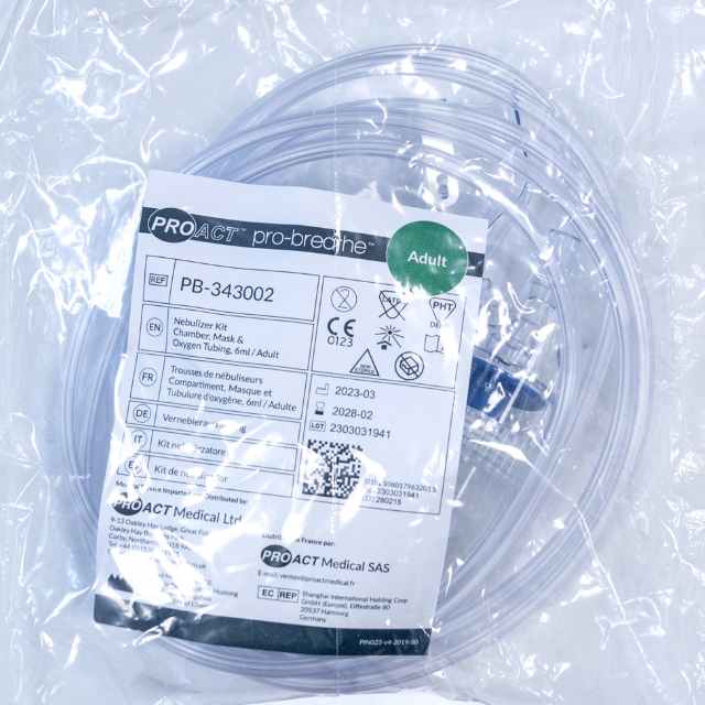 Mikronebulizátor s maskou  Pro-Breathe - Typ produktu: Pediatrický